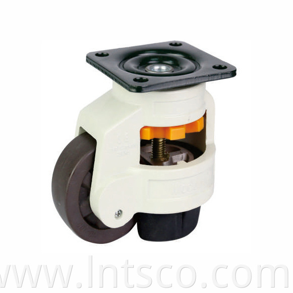 Horizontal Adjustment Flat Caster Wheels